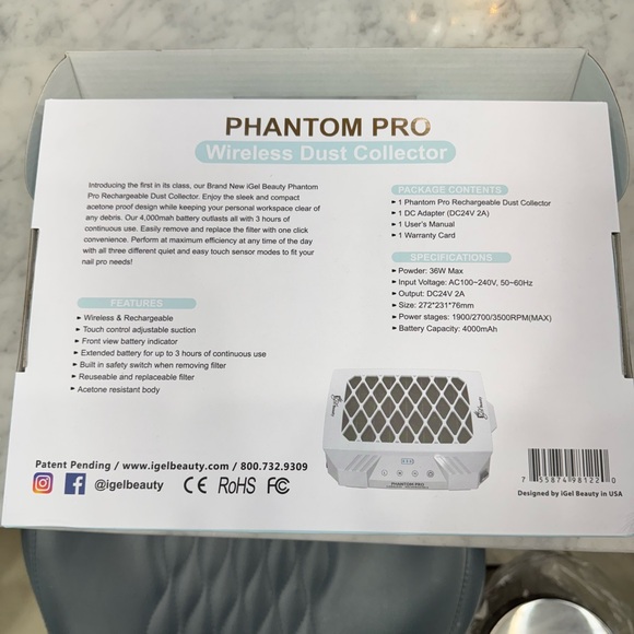 iGel Phantom Pro Dust Collector - Picture 5 of 7